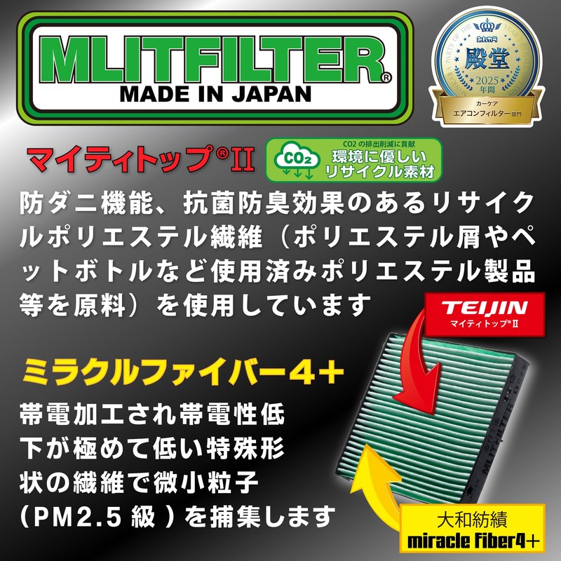Emlit Filter SGP Subaru Air Conditioning Filter S-FG2 Levorg VN