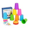 EGOeric Speed Stacking Cups Game Set - 12 Stacking Cups,