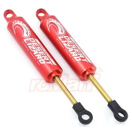 Yeah Racing 90mm Desert Lizard Two Stage Internal Spring Damper Pair Red For 1/10 Crawler #DDL-090RD