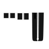 Unbranded Full Sport Classic Stripe Hood Rear Decal Set for
