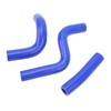 3PCS Silicone Radiator Coolant Hose Pipe Kit Stable Connection Leak