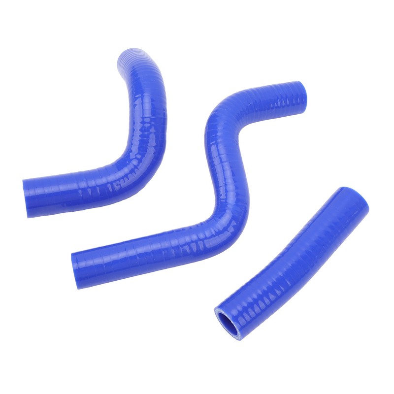3PCS Silicone Radiator Coolant Hose Pipe Kit Stable Connection Leak