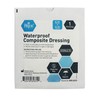 MED PRIDE Sterile Waterproof Foam Composite Dressing Pads for Shower,