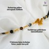 Tilove Natural Stone Bracelet Triple Protection Healing Stone for Women