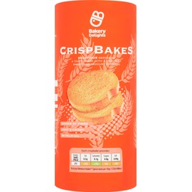 BAKERY DELIGHTS Crisp Bakes 125g - 12 Pack