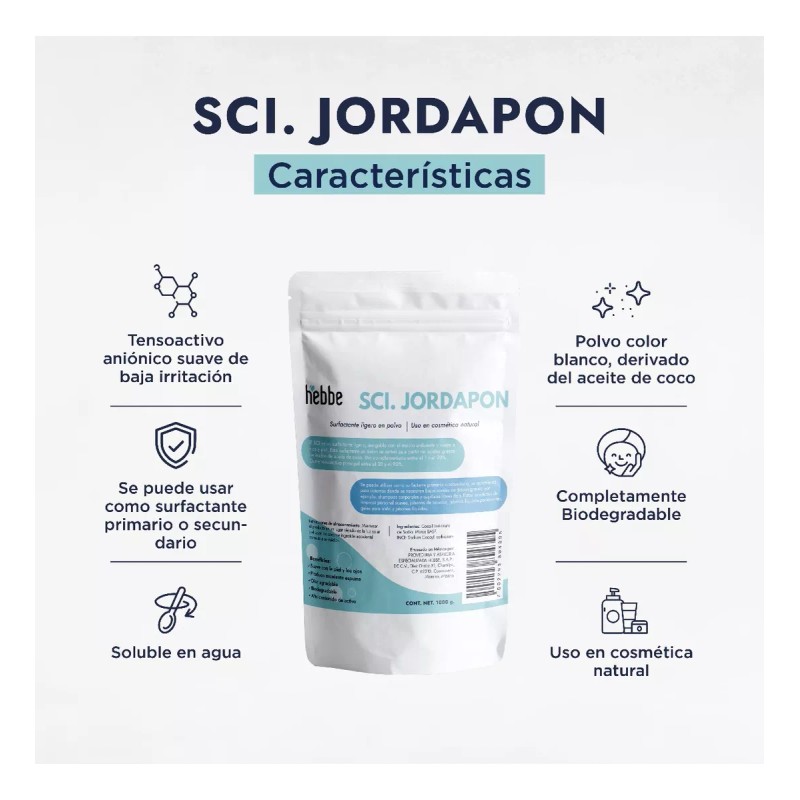 BASF JYSE17 Sci Cocoil Isetionato De Sodio Polvo Extra Fino