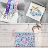 Fairy Axolotl Makeup Bag Set, Include Cute Keychain, Stickers -