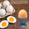 SUL Plastic Egg Cups Set; Soft Boiled Egg Cup Holders