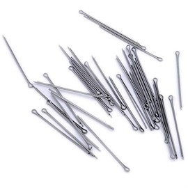 M1.2 (1.2mm x 8mm) Split Cotter Pin - Stainless Steel (A2) (Pack of 40)