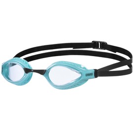 ARENA Air-Speed Unisex Adult Race Swimming Goggles, Standard Pool Goggles with Wide Anti-Fog Lenses, UV Protection, 3 Interchangeable Nose Bridges, Air Seals