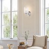 Kira Home Phoebe 5" Frosted Seeded Glass Shades, Replacement Glass,