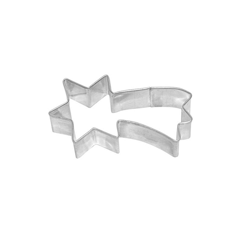 Birkmann 1010700810 Cookie Cutter Comet 8 cm, Plastic, green, 5