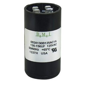 USA Motor Start Capacitor 130-156 uF MFD 110 125 VAC Replaces 11911 11011 PMJ130 PMJ130A