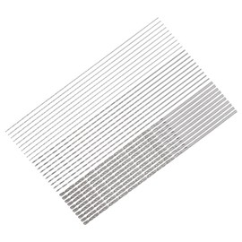 QUARKZMAN 30pcs 0.5mm 0.7mm 1.5mm Mini Micro Twist Drill Bits High Speed Steel Straight Shank Extra Long Drill Bit 100mm for Aluminum Alloy