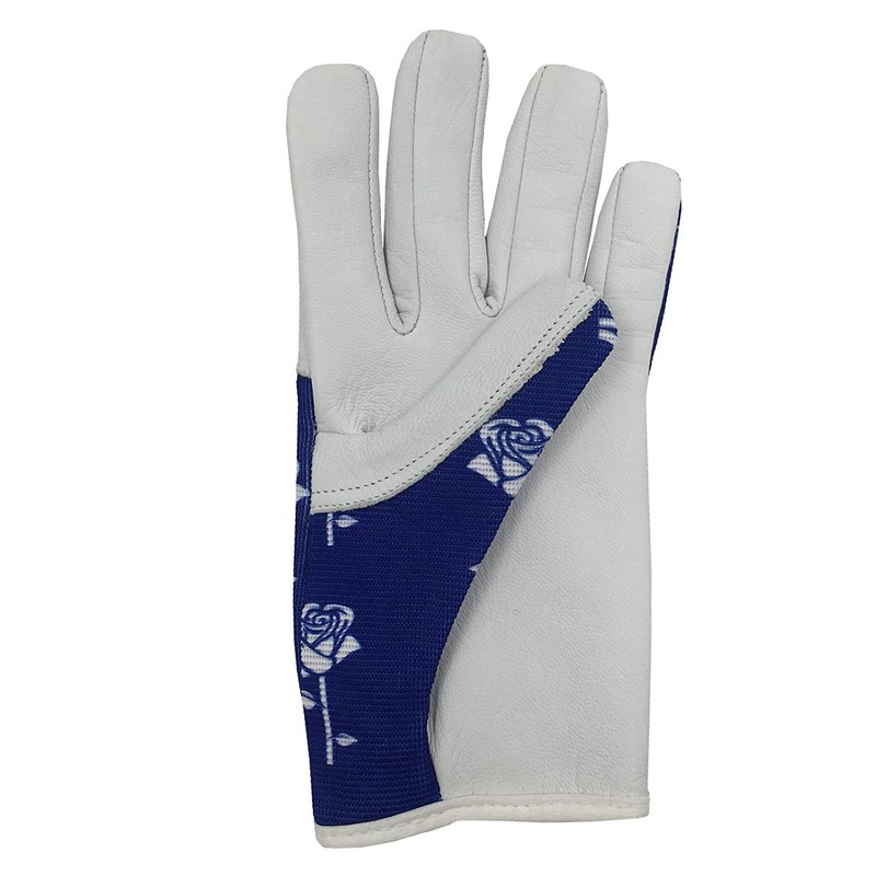 D.C.T Real Leather Goat Skin working gloves (X-Large, Blue)