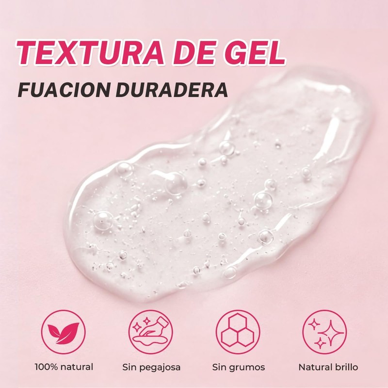 Cera para Cabello Mujer, Gel para Cabello Mujer Con Peine,