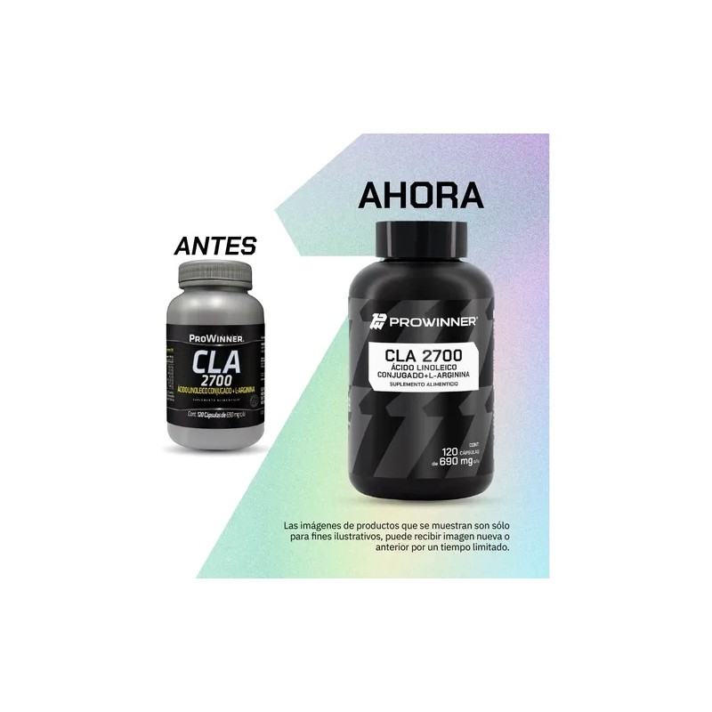 Cla 2700 (120 Caps) Prowinner Sin Sabor