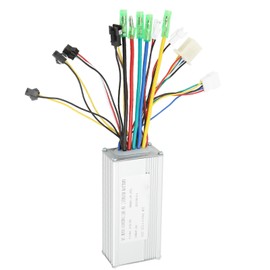 Electric Cycle Brushless Square Wave Controller with Lamp Wire for 36V 48V 500W Motors Modified Parts