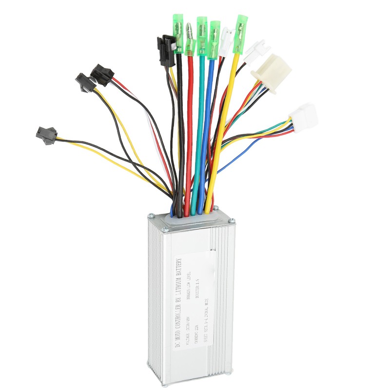 Electric Cycle Brushless Square Wave Controller with Lamp Wire for