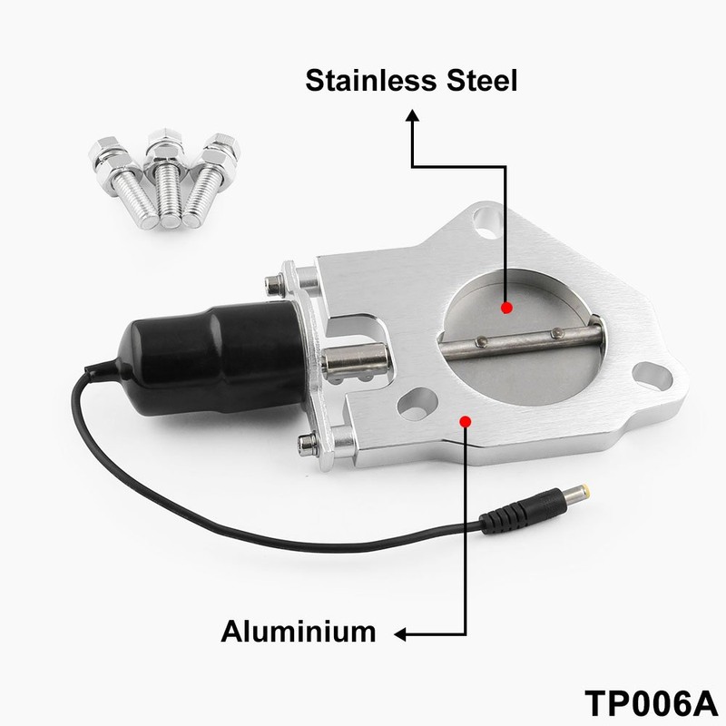 Electric Exhaust Cutout, E-CUT Valve Motor Out 2 inch (51mm)