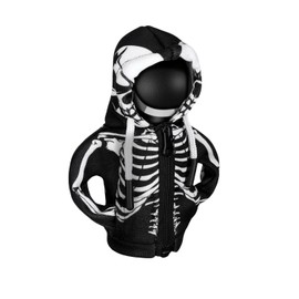 GUYOMM Car Gear Stick Hoodie,Universal Skull Car Gear Shift Knob Cover Fun Car Accessories Interior Decoration for Gearstick Protective for Automotive Truck Vehicles