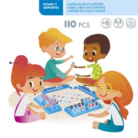 COLORBABY 49038 Rummy CB Games Board Game Rummi