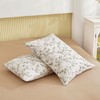 ECOCOTT Pillowcase King Size Set of 2 Pack, Mini Green