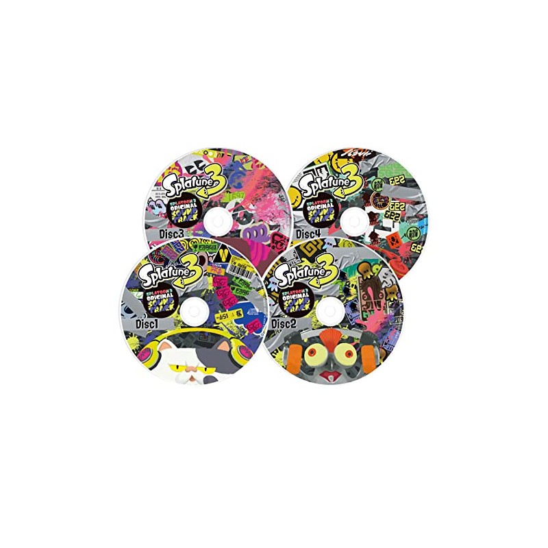 Splatoon3 ORIGINAL SOUNDTRACK -Splatune3- by SMM itaku (music) [['audioCD']]