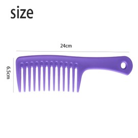 Lyyxjsltd 4 Pack Mini Wide Tooth Comb,Small Travel Purse Hair Comb Detangling Comb Pocket Comb for Curly Wavy Wet Dry Long Hair,Portable Care Comb Shower Comb Travel Combs Styling Comb for Men Women