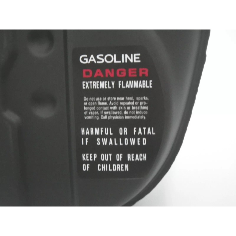 Honda 1974 Honda CT90 Spare Fuel Tank Decal In BLACK