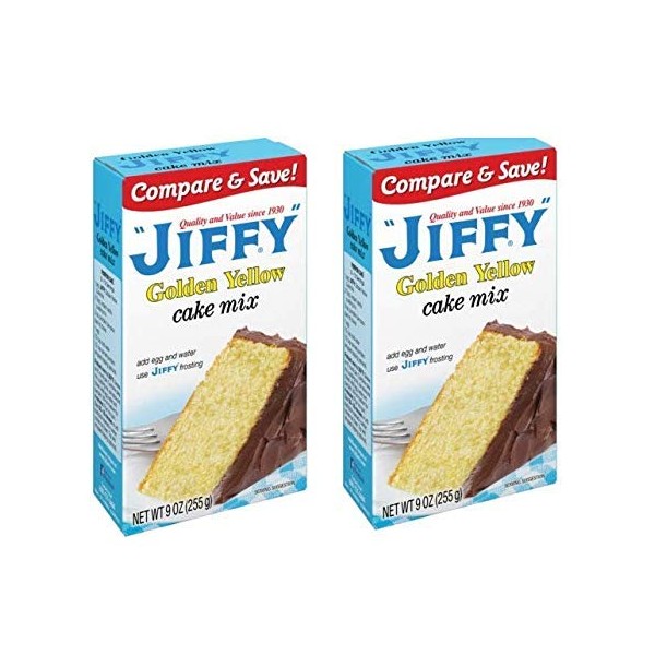 Jiffy Golden Yellow Cake Mix, Set of 3