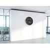 Better Office Products Large Round Magnetic Chalkboard with Wooden Frame