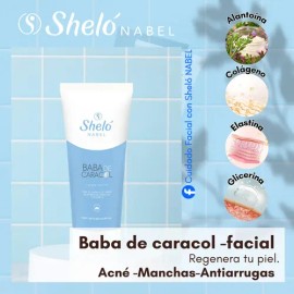 Crema Facial Baba de Caracol 250g Antimanchas Regeneradora Piel                                                                                       