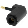 Optical Toslink Female to Male Mini Gold Plated (L-Shape) Adapter