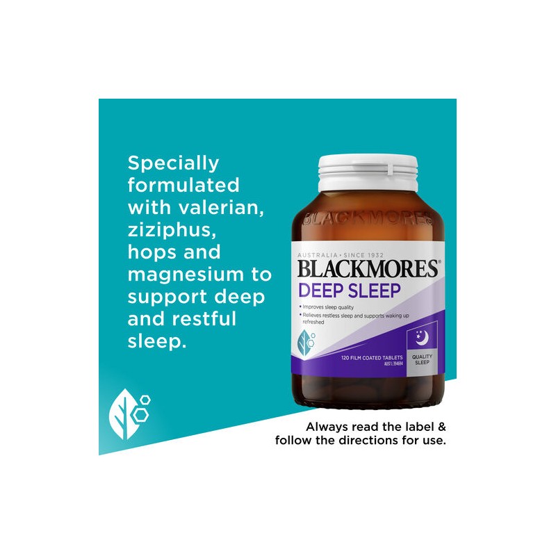 Blackmores Deep Sleep 120 Tablets