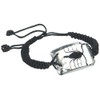 REALBUG Black Scorpion Bracelet, Clear, 10 inches