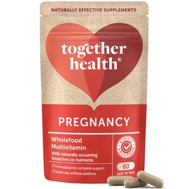 Pregnancy Multi Vitamin and Mineral – Together Health – Recommended During Conception, Pregnancy & Breastfeeding – Includes 400mcg Folic Acid – Vegan Friendly – Made in The UK – Pack of 4