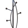 Proman Products Freestanding Modern Metal Coat Rack Tree Stand Organizer