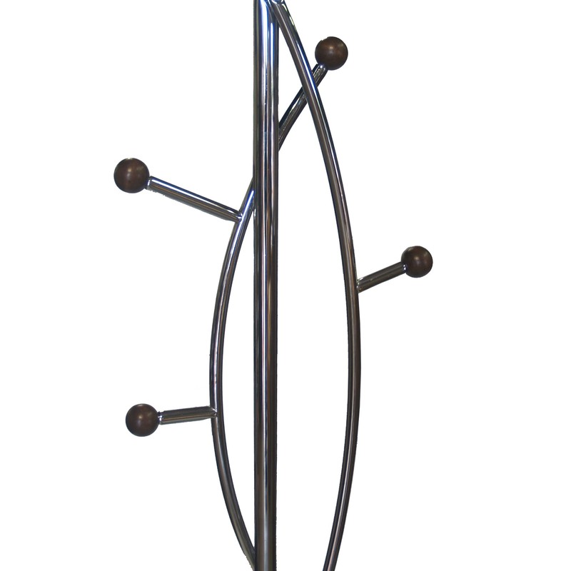 Proman Products Freestanding Modern Metal Coat Rack Tree Stand Organizer