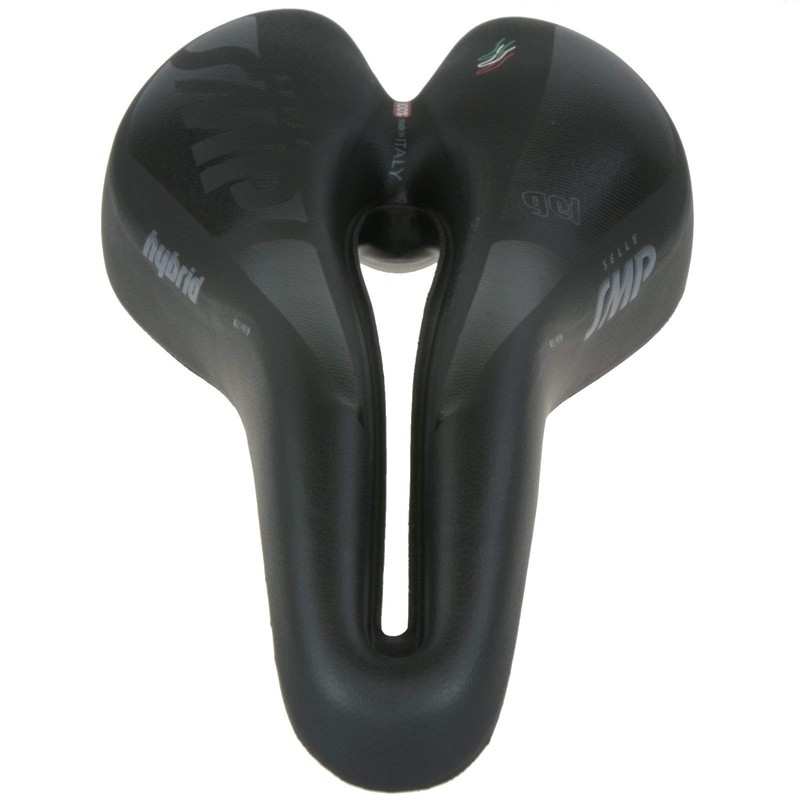 SMP Unisex - Adult Hybrid Gel Saddle, Black, One Size