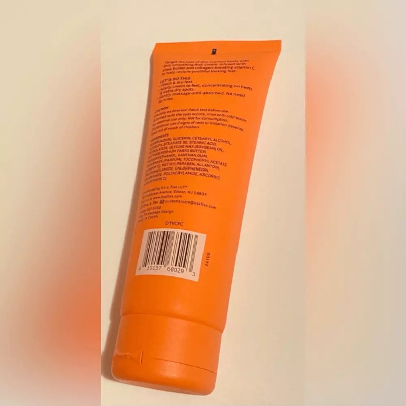Spa . Scentials Repair Smoothing Foot Cream with vitamin C