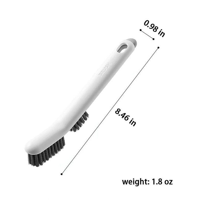 2-in-1 Detachable Shoe Cleaning Brush, Anti-Slip Long Handle Design, Multi-Purpose
