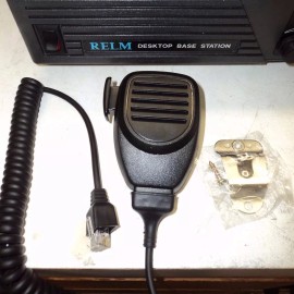 Relm New Relm - RMU 25 and 45 RMV 25 & 45 - 8 Pin Microphone RMU25 RMV25 RMU45 RMV45