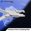 OdontoMed2011® DENTAL PLIERS 421S-PRIMARY CROWN CRIMPING. ORTHODONTIC INSTRUMENTS