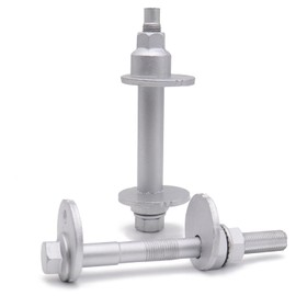 Opuiue Front Suspension Camber Toe Adjustment Bolts，Lower Control Cam Plate Toe Alignment Bolts Fit for Toyota 03-09 4Runner, 07-10 FJ Cruiser, 05-16 Tacoma