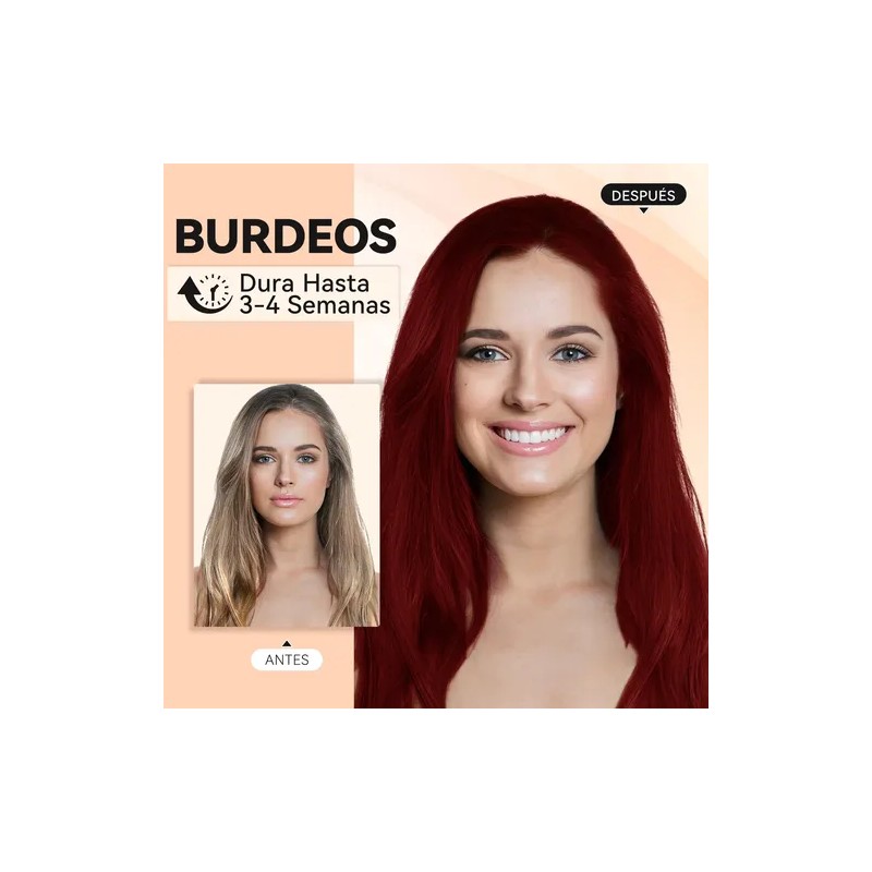 Shampoo Tinte Instantáneo Cubre Canas Natural Jengibre 500ml