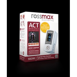 Rossmax Fingertip Pulse Oximeter with Artery Check Technology - SB200
