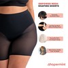 SHAPERMINT Compression Shorts - High Waisted Women Mesh Body Shaper