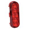 Stop/Tail/Turn Light, 6LED, 6x3In, Oval, Red