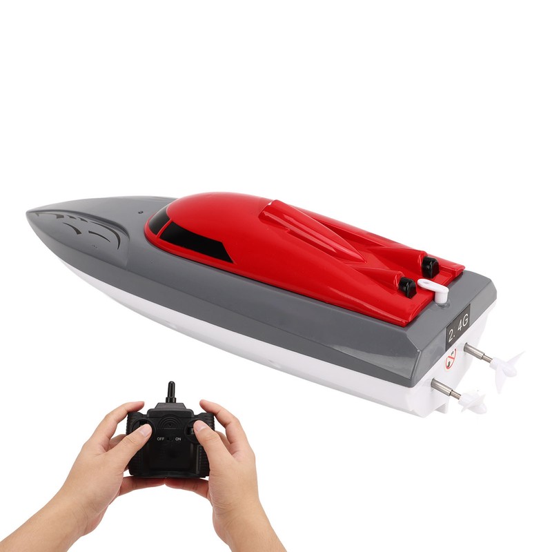 Remote Control Boats Rechargeable 2.4G Electric High Speed Speedboat for